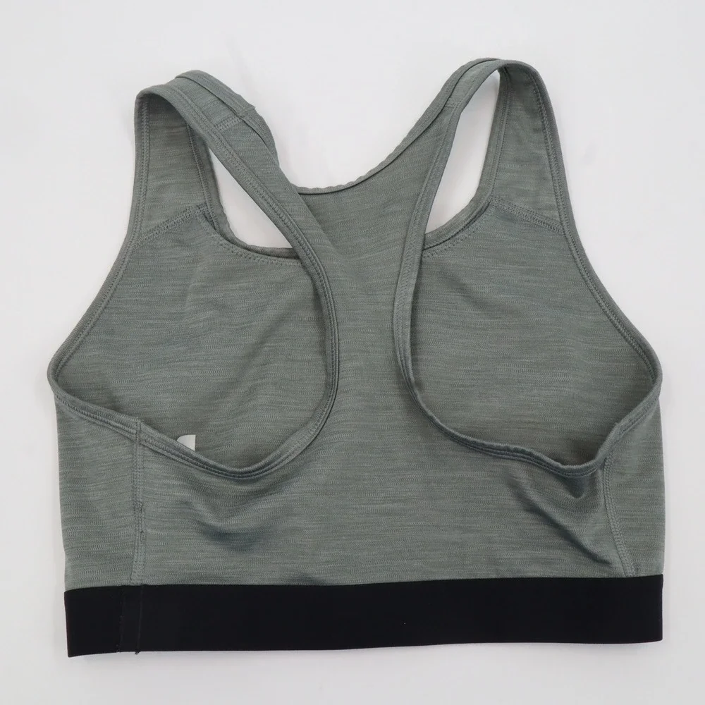 Nike Dri-FIT Sports Bra Womens Medium‎ Grey Racerback BV3902-084
